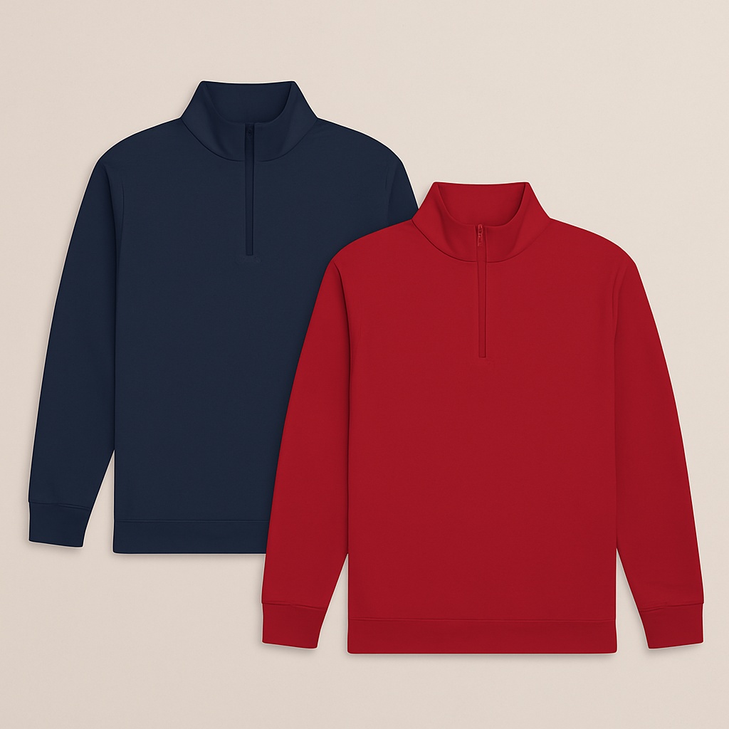 All 1/4 Zip Pullovers