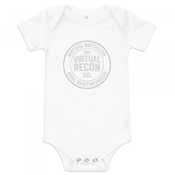 Virtual Battalion Real Brotherhood Baby One Piece | Premium | 3-24M