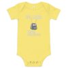baby-short-sleeve-one-piece-yellow-front-68bcd6a497a58.jpg 0% Luck 100% Discipline Baby One Piece | Premium | 3-24M