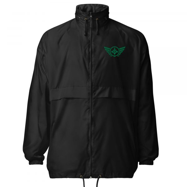 Kelly Green Embroidered Logo Windbreaker | Select | S-XL