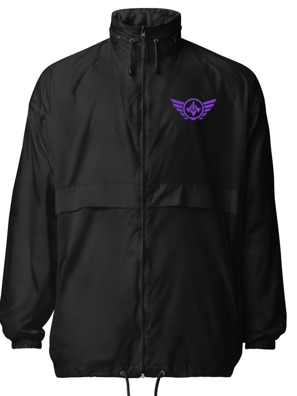 Purple Embroidered Logo Windbreaker | Select | 2X