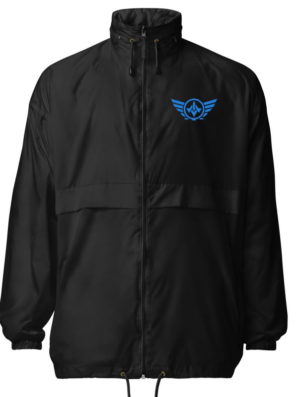 Aqua Embroidered Logo Windbreaker | Select | 2X