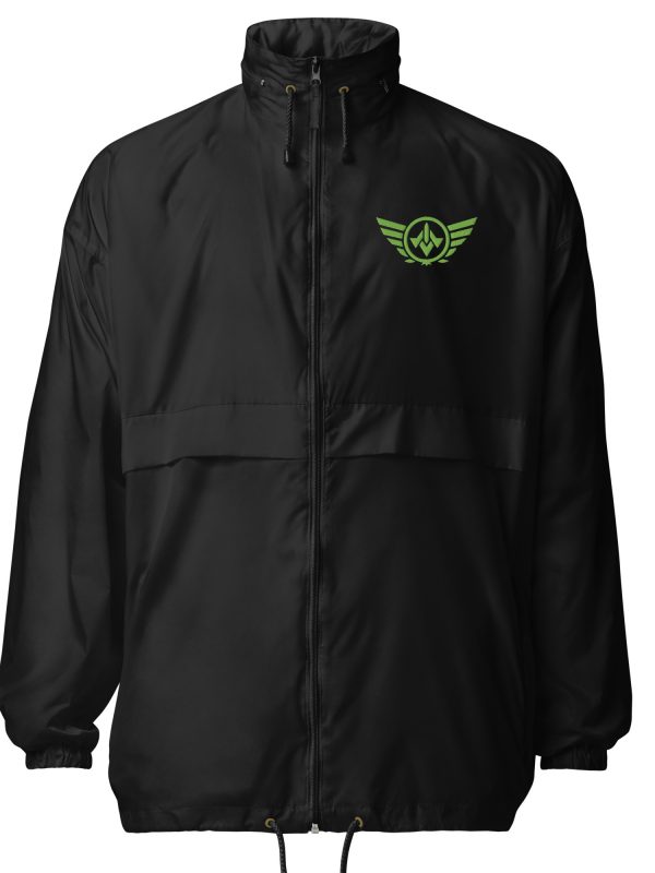 Kiwi Green Embroidered Logo Windbreaker | Select | 2X