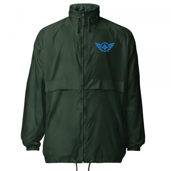 Aqua Embroidered Logo Windbreaker | Select | S-XL