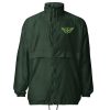 basic-unisex-windbreaker-forest-green-front-68b69742674d2.jpg Kiwi Green Embroidered Logo Windbreaker | Select | S-XL
