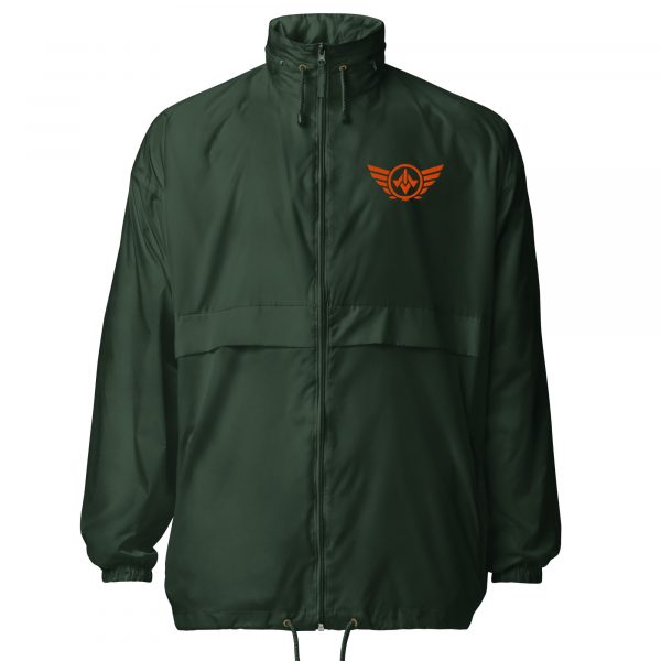 Orange Embroidered Logo Windbreaker | Select | 2X