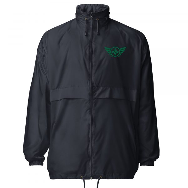 Kelly Green Embroidered Logo Windbreaker | Select | S-XL