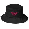 Flamingo Embroidered Logo Bucket Hat | Premium