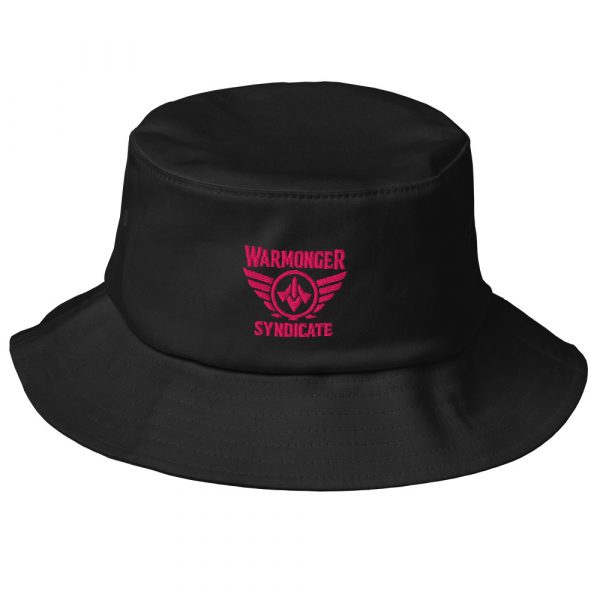 Flamingo Embroidered Brand Logo Bucket Hat | Premium
