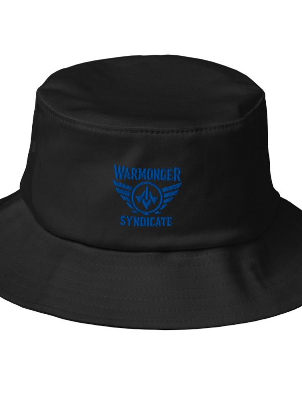 bucket-hat-black-front-68bb31923d7db.jpg Royal Embroidered Brand Logo Bucket Hat | Premium