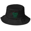 Kelly Green Embroidered Brand Logo Bucket Hat | Premium