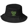Kiwi Green Embroidered Brand Logo Bucket Hat | Premium