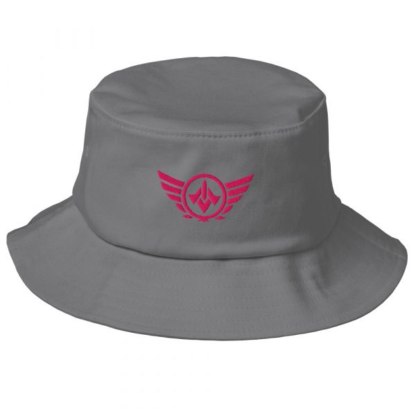 Flamingo Embroidered Logo Bucket Hat | Premium