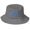 bucket-hat-grey-front-68bb293b5eb2d.jpg Aqua Embroidered Logo Bucket Hat | Premium