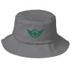 Kelly Green Embroidered Logo Bucket Hat | Premium