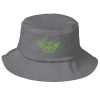 Kiwi Green Embroidered Logo Bucket Hat | Premium