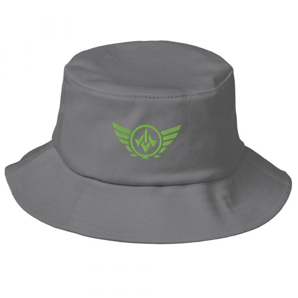 Kiwi Green Embroidered Logo Bucket Hat | Premium