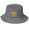 Gold Embroidered Brand Logo Bucket Hat | Premium