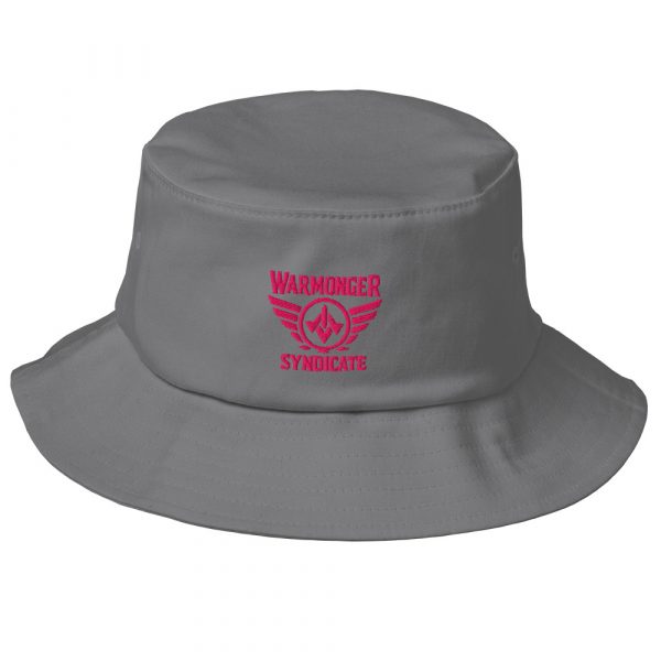 Flamingo Embroidered Brand Logo Bucket Hat | Premium
