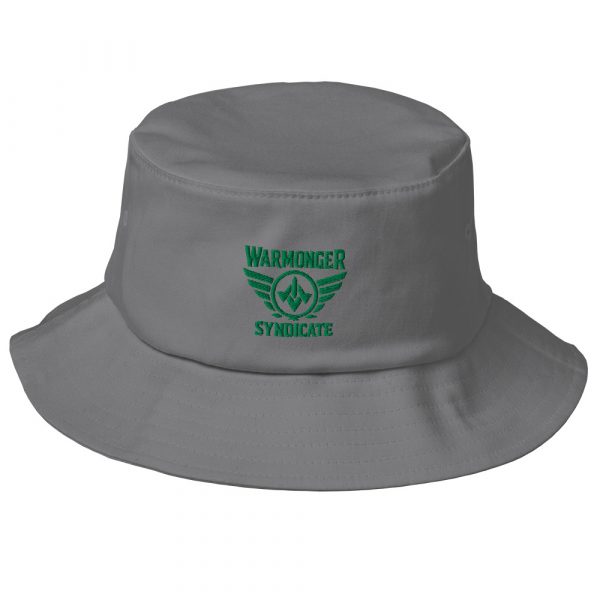 Kelly Green Embroidered Brand Logo Bucket Hat | Premium