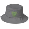 Kiwi Green Embroidered Brand Logo Bucket Hat | Premium