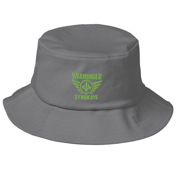 Kiwi Green Embroidered Brand Logo Bucket Hat | Premium