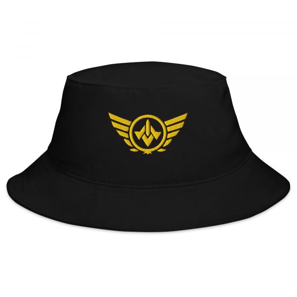 Gold Embroidered Logo Bucket Hat | Classic