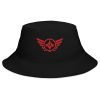 Red Embroidered Logo Bucket Hat | Classic