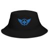 bucket-hat-i-big-accessories-bx003-black-front-68bb13b4cfbb1.jpg Aqua Embroidered Logo Bucket Hat | Classic