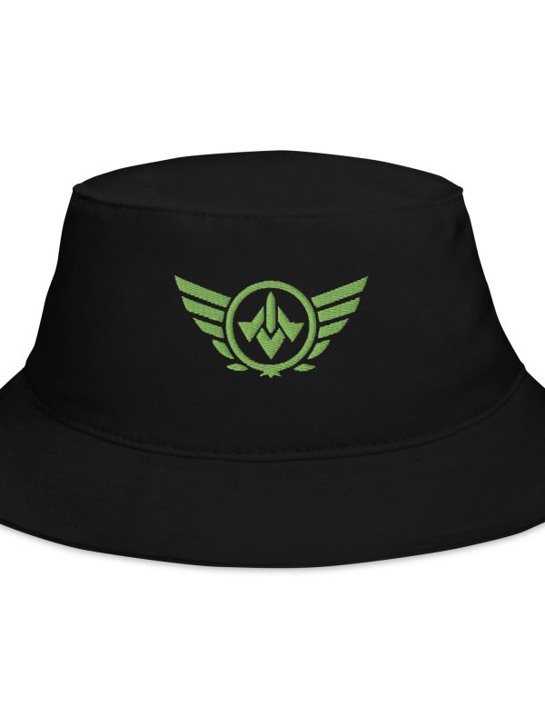 Kiwi Green Embroidered Logo Bucket Hat | Classic