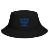 Royal Embroidered Brand Logo Bucket Hat | Classic