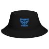 Aqua Embroidered Brand Logo Bucket Hat | Classic