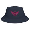 Flamingo Embroidered Logo Bucket Hat | Classic