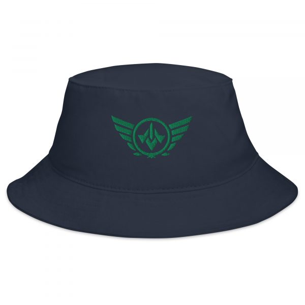 Kelly Green Embroidered Logo Bucket Hat | Classic