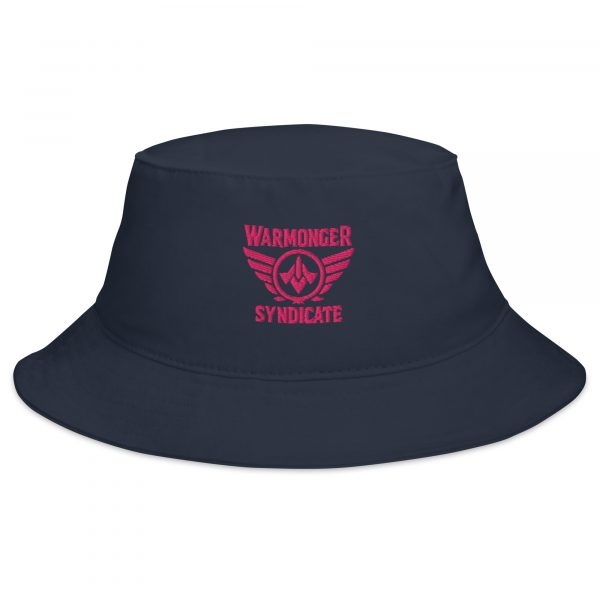 Flamingo Embroidered Brand Logo Bucket Hat | Classic
