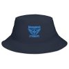 Aqua Embroidered Brand Logo Bucket Hat | Classic