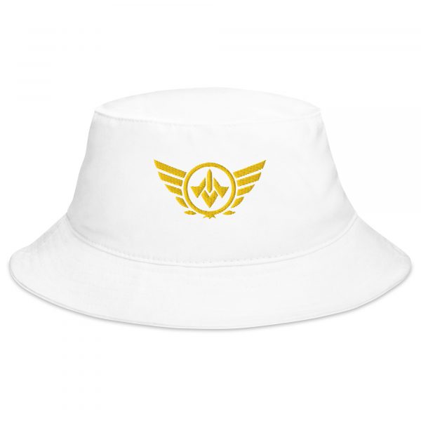 Gold Embroidered Logo Bucket Hat | Classic