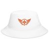 Orange Embroidered Logo Bucket Hat | Classic