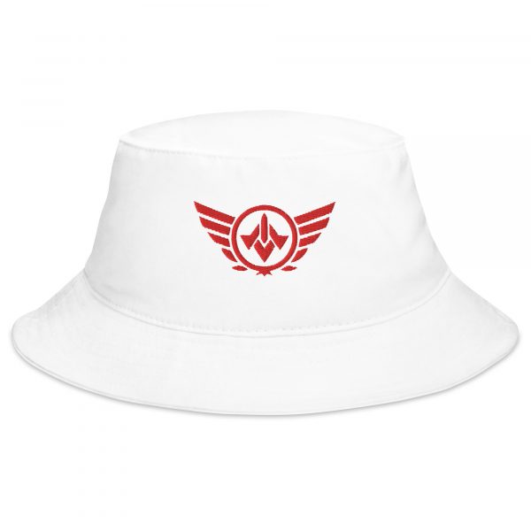 Red Embroidered Logo Bucket Hat | Classic