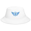 bucket-hat-i-big-accessories-bx003-white-front-68bb13b4d0651.jpg Aqua Embroidered Logo Bucket Hat | Classic