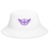 Purple Embroidered Logo Bucket Hat | Classic