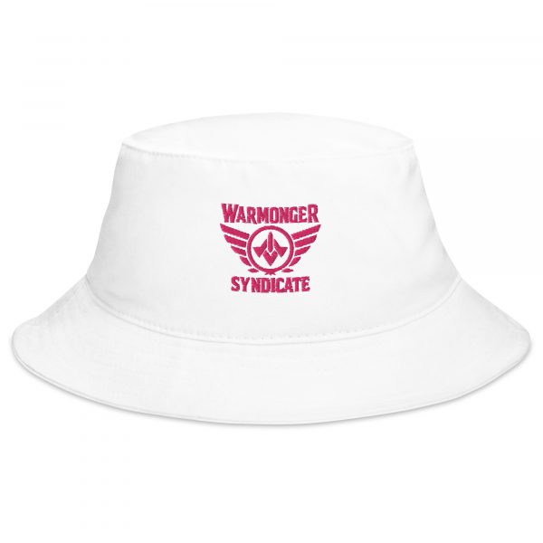 Flamingo Embroidered Brand Logo Bucket Hat | Classic