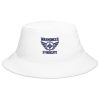 Navy Embroidered Brand Logo Bucket Hat | Classic
