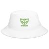 Kiwi Green Embroidered Brand Logo Bucket Hat | Classic