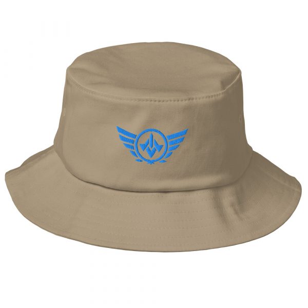 bucket-hat-khaki-front-68bb293b5ebbb.jpg Aqua Embroidered Logo Bucket Hat | Premium