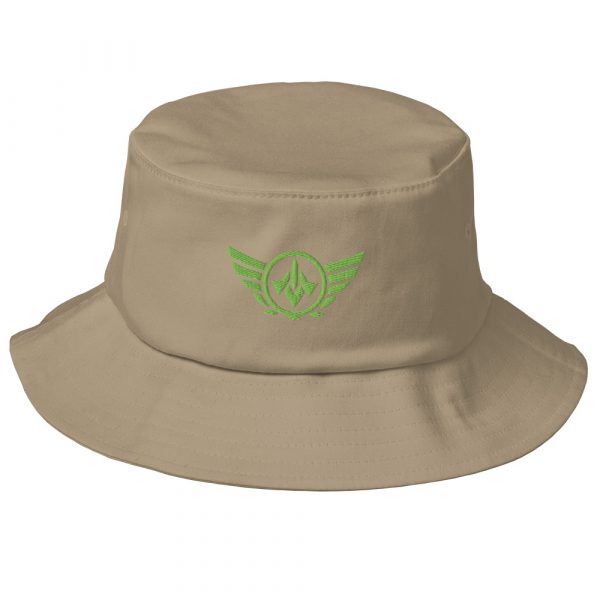 Kiwi Green Embroidered Logo Bucket Hat | Premium