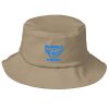 Aqua Embroidered Brand Logo Bucket Hat | Premium