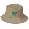 Kelly Green Embroidered Brand Logo Bucket Hat | Premium