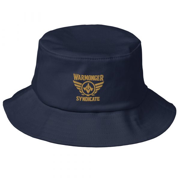 Old Gold Embroidered Brand Logo Bucket Hat | Premium
