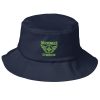 Kiwi Green Embroidered Brand Logo Bucket Hat | Premium
